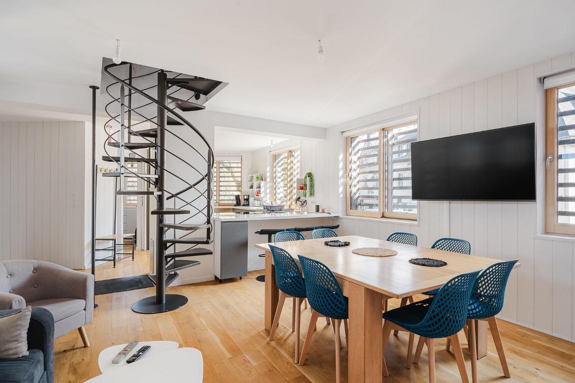 L'Atelier, Appartement Lumineux Et Cosy Ploërmel Buitenkant foto